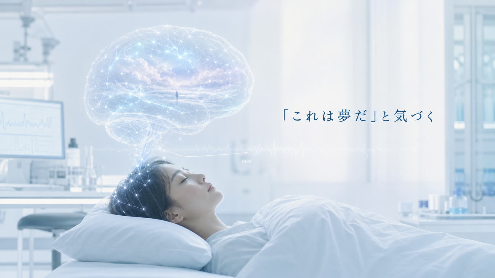 明晰夢とは？夢だと気づく不思議な体験を科学的に解説のアイキャッチ画像
